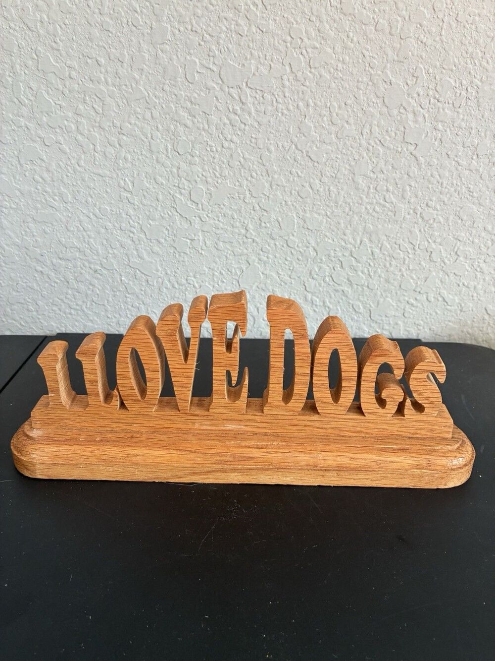 I Love Dogs Wooden Sign Handmade